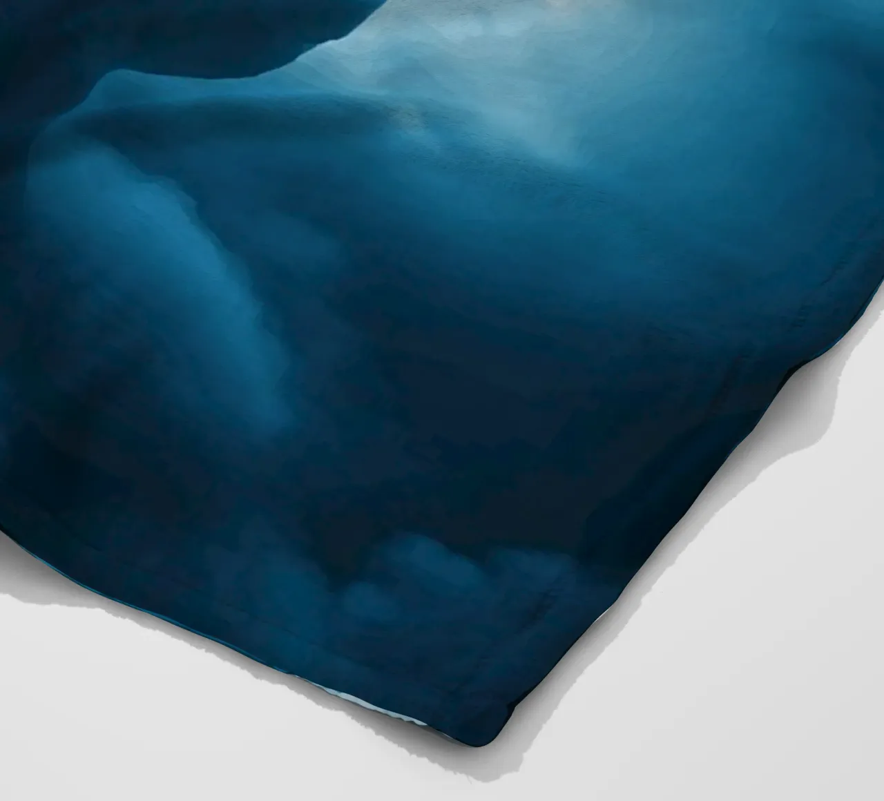 WC celeste in un mare di nuvole coperta in pile da pixelbull - medieval art and more