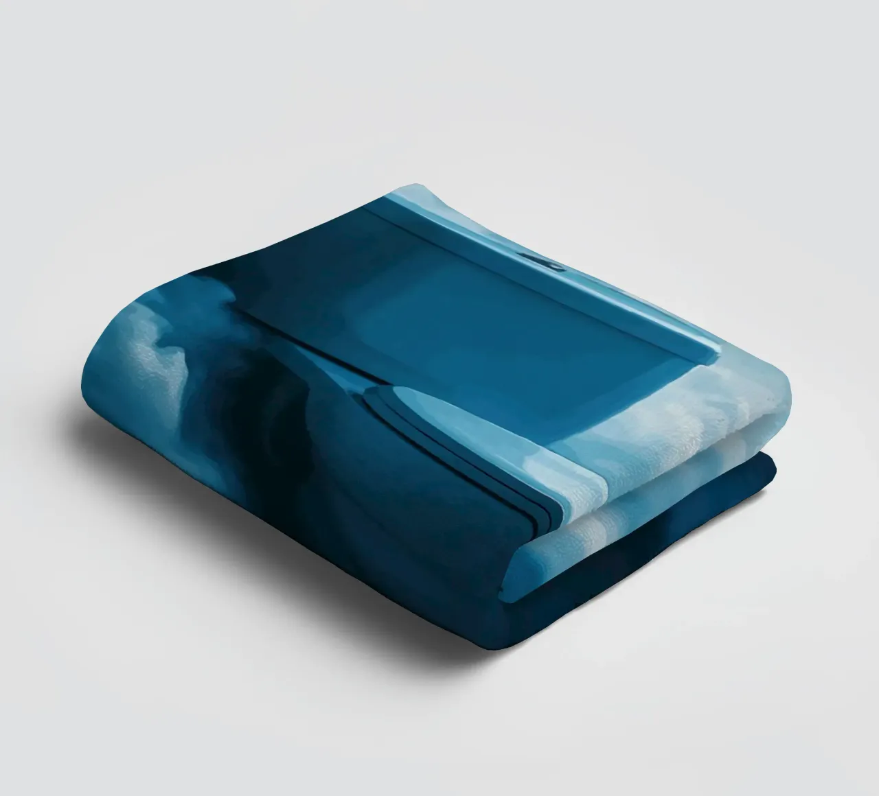 WC celeste in un mare di nuvole asciugamano da bagno da pixelbull - medieval art and more