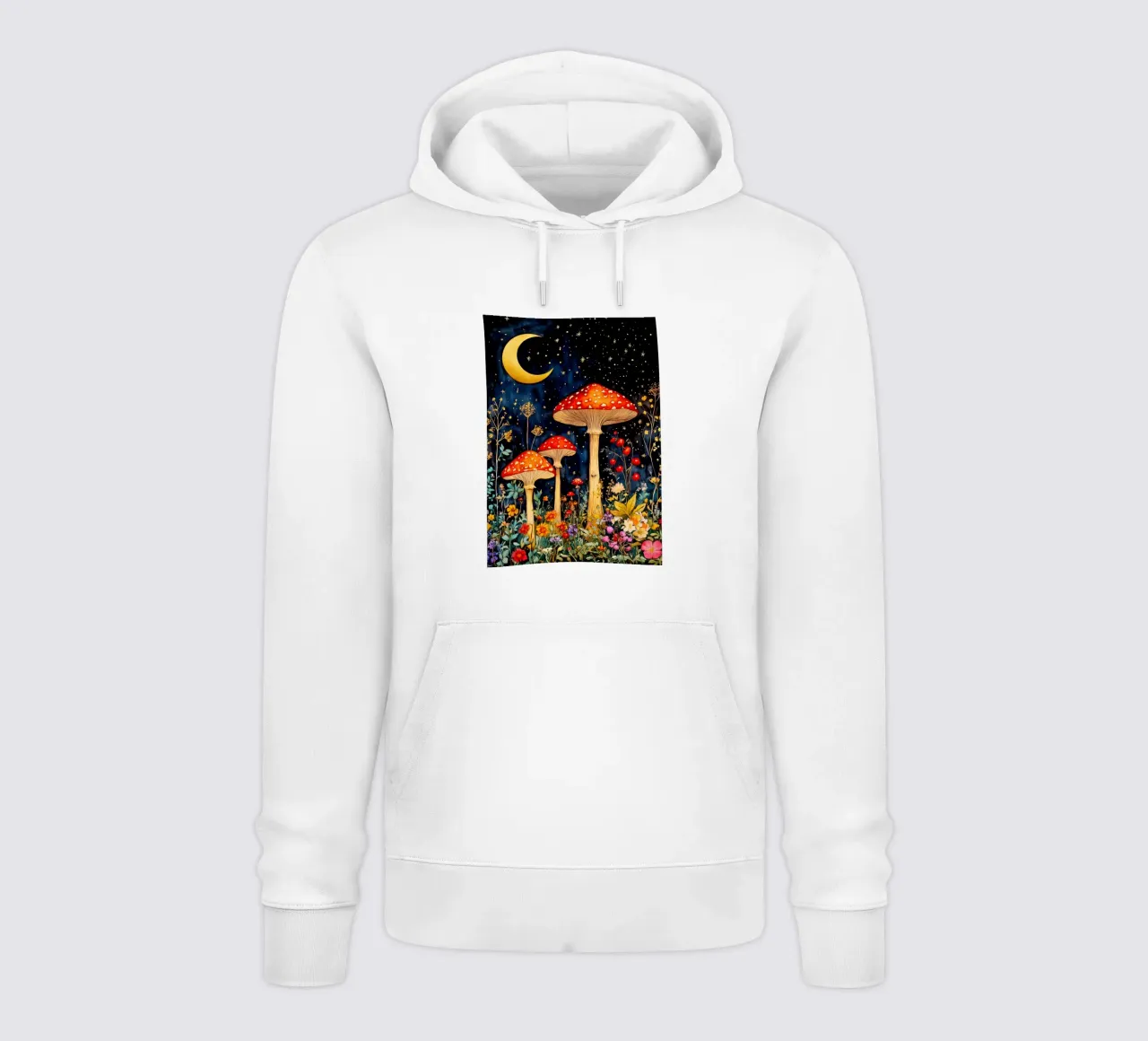 Funghi felpa con cappuccio da Justyna Jaszke JBJart
