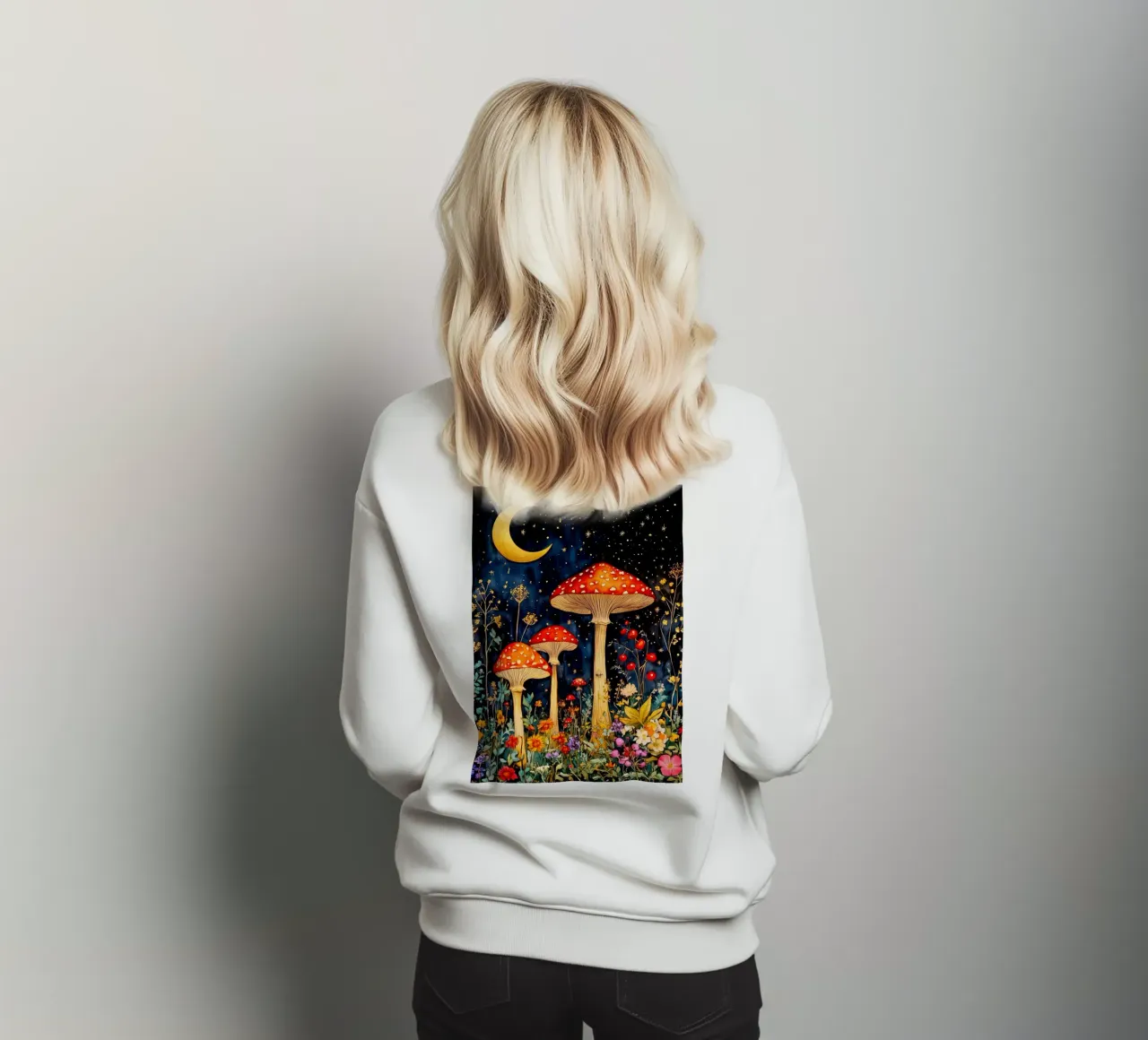 Funghi felpa da Justyna Jaszke JBJart