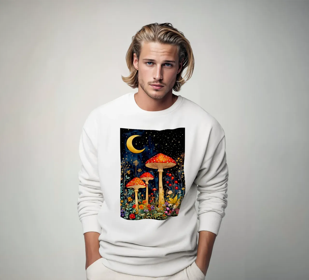 Funghi felpa da Justyna Jaszke JBJart