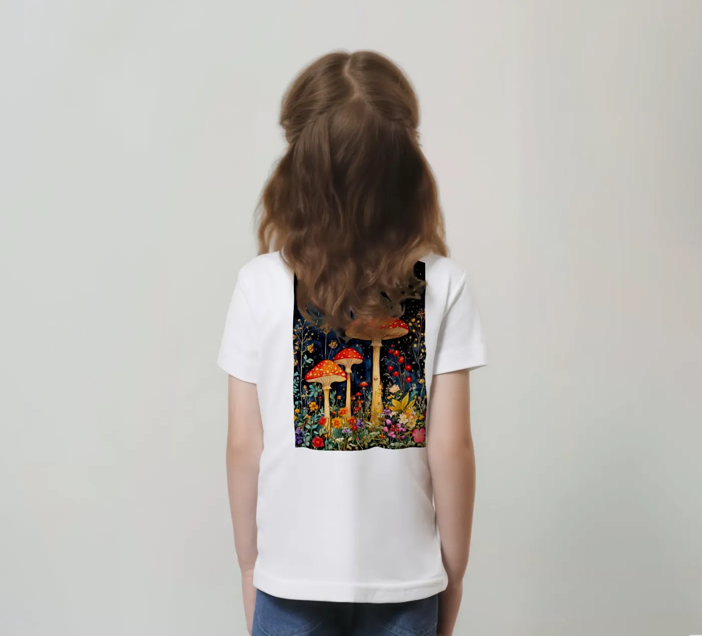 Funghi t-shirt bambini da Justyna Jaszke JBJart