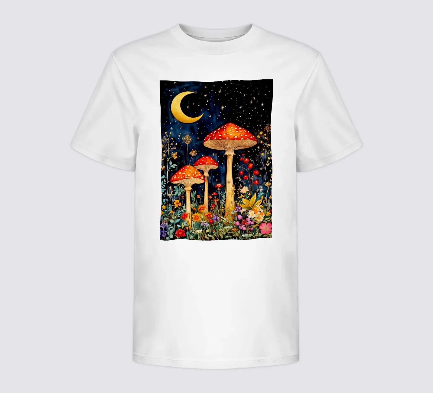 Funghi t-shirt bambini da Justyna Jaszke JBJart