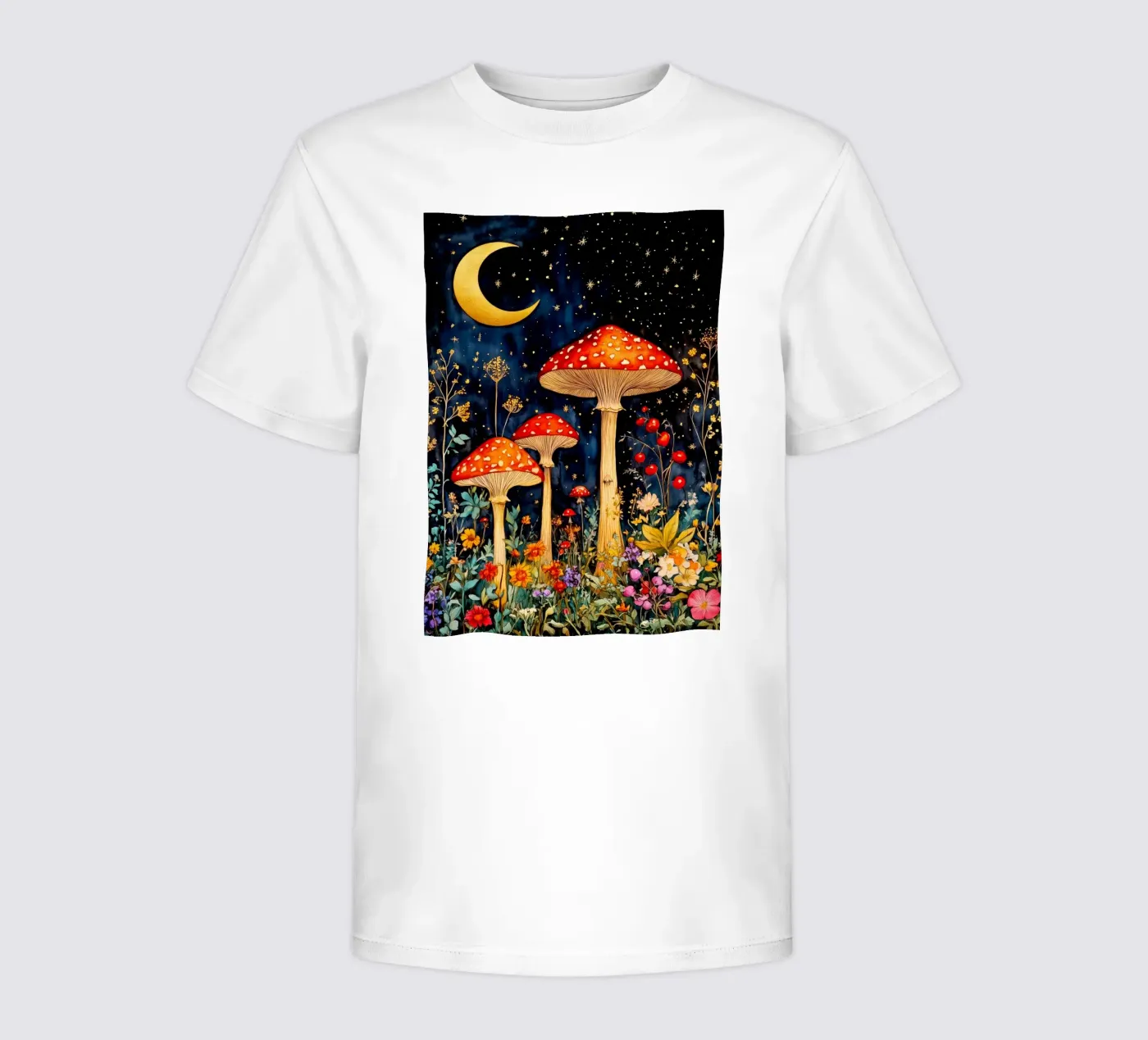 Funghi t-shirt bambini da Justyna Jaszke JBJart