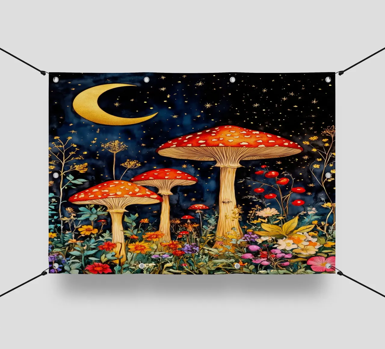 Funghi telo in pvc da Justyna Jaszke JBJart