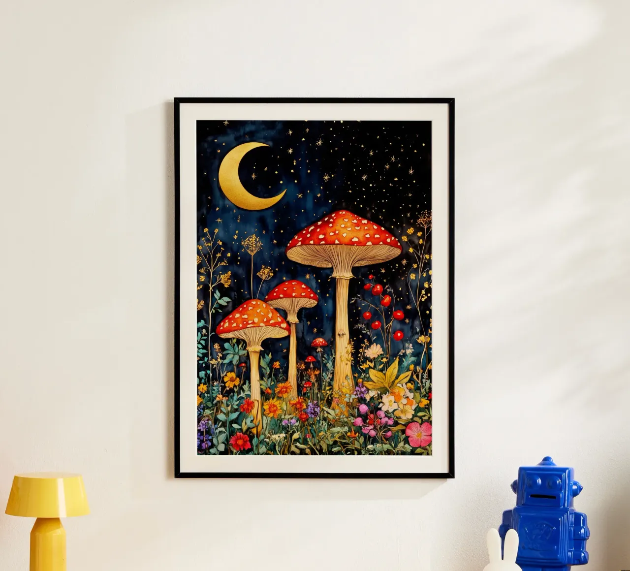 Funghi poster da Justyna Jaszke JBJart