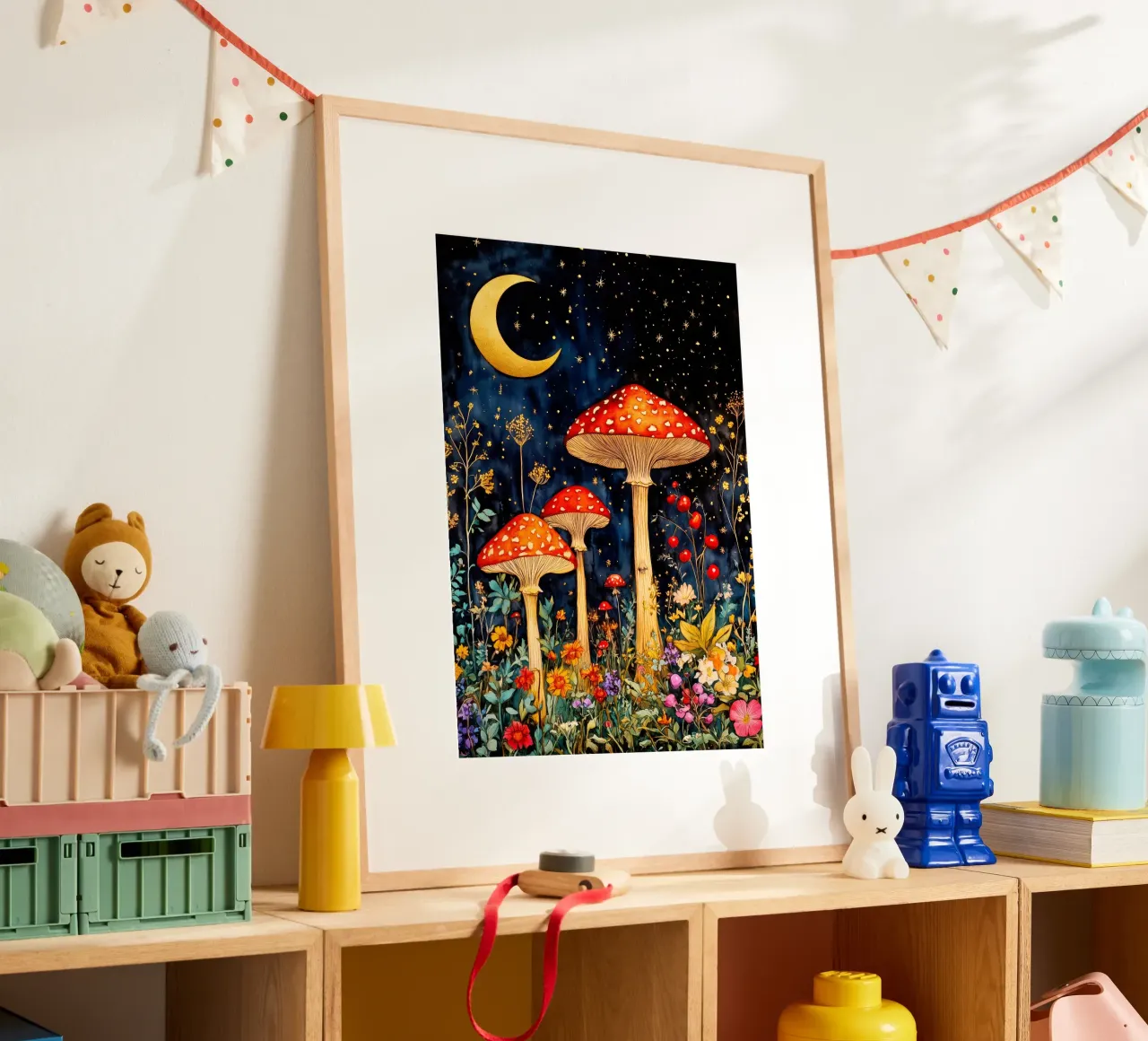 Funghi poster da Justyna Jaszke JBJart