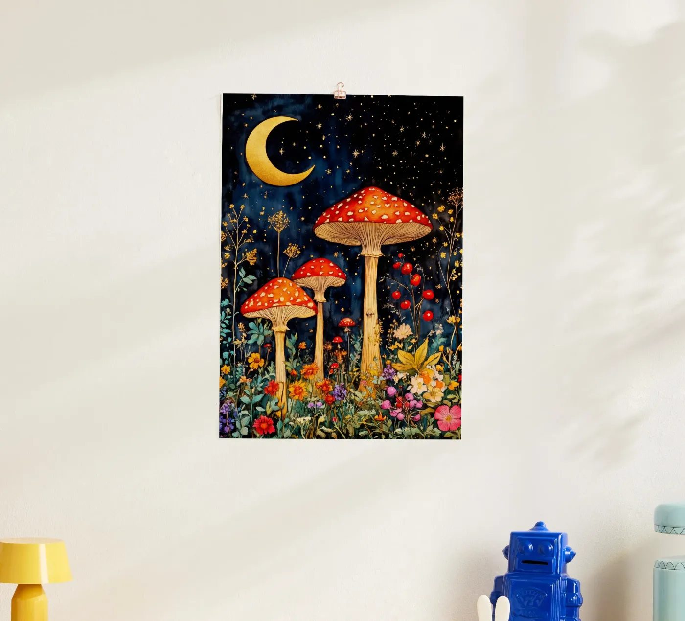 Champignons poster de Justyna Jaszke JBJart