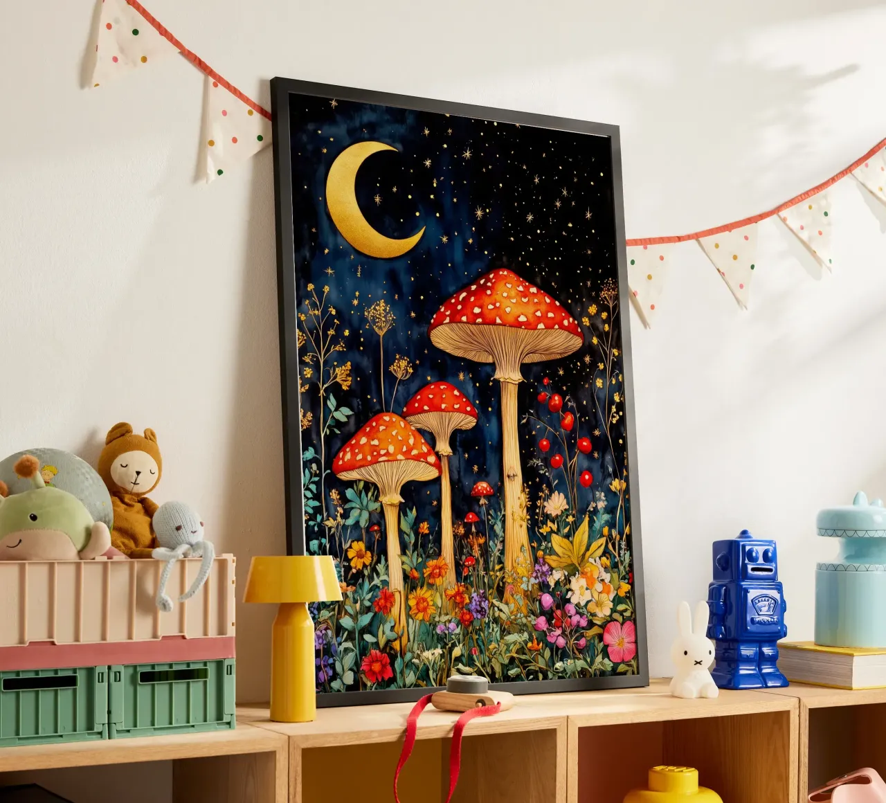 Funghi poster da Justyna Jaszke JBJart