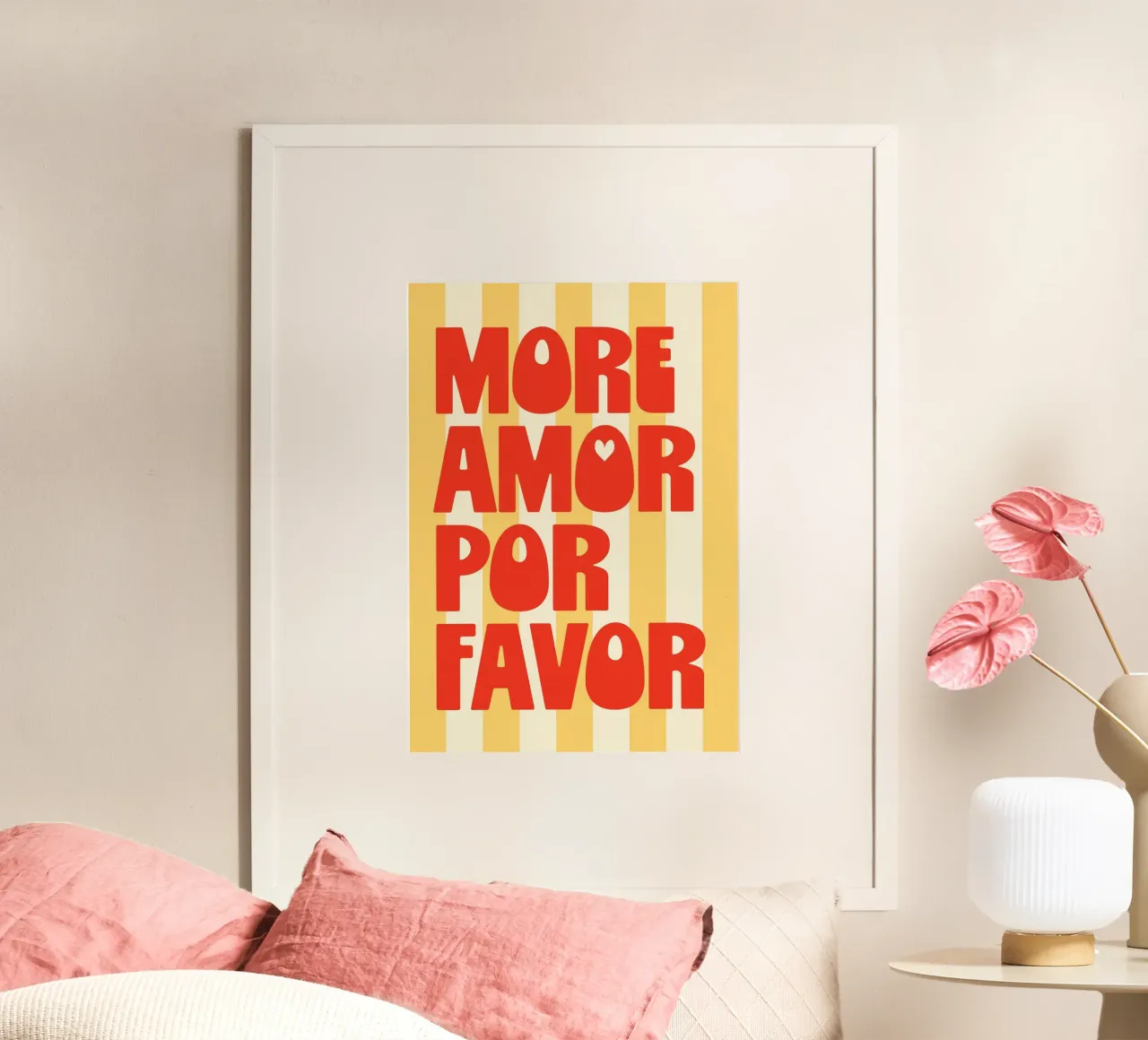 più amore por favor poster da Theodore