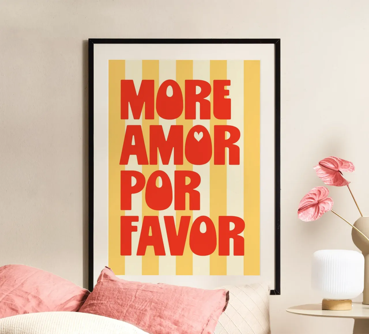 più amore por favor poster da Theodore