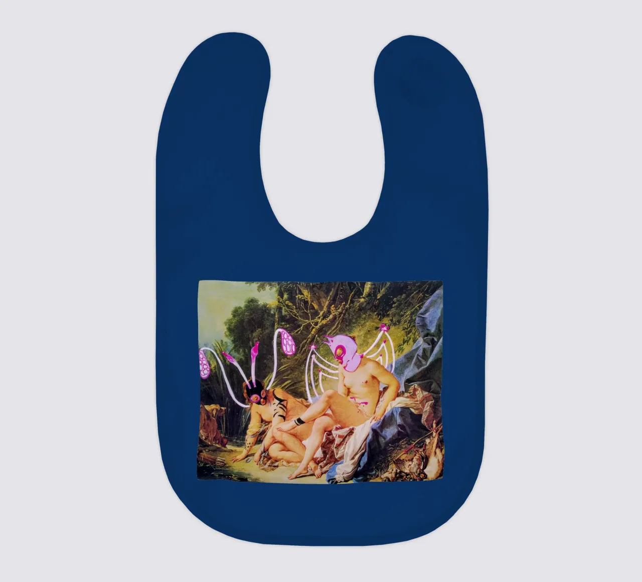 Mit oder ohne dich Babylätzchen von Trash is dada Official