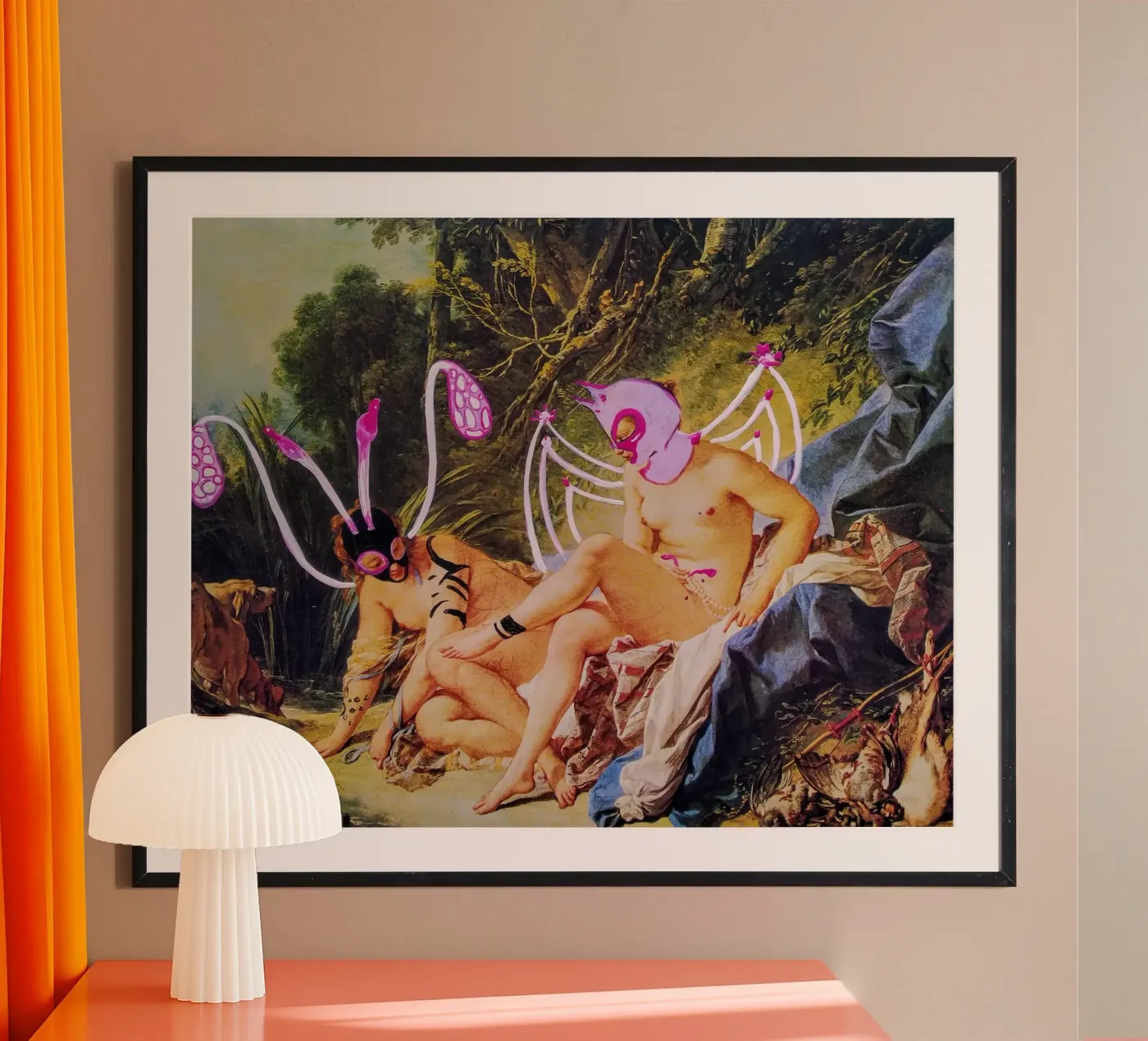 With or without you Poster von Trash is dada Official