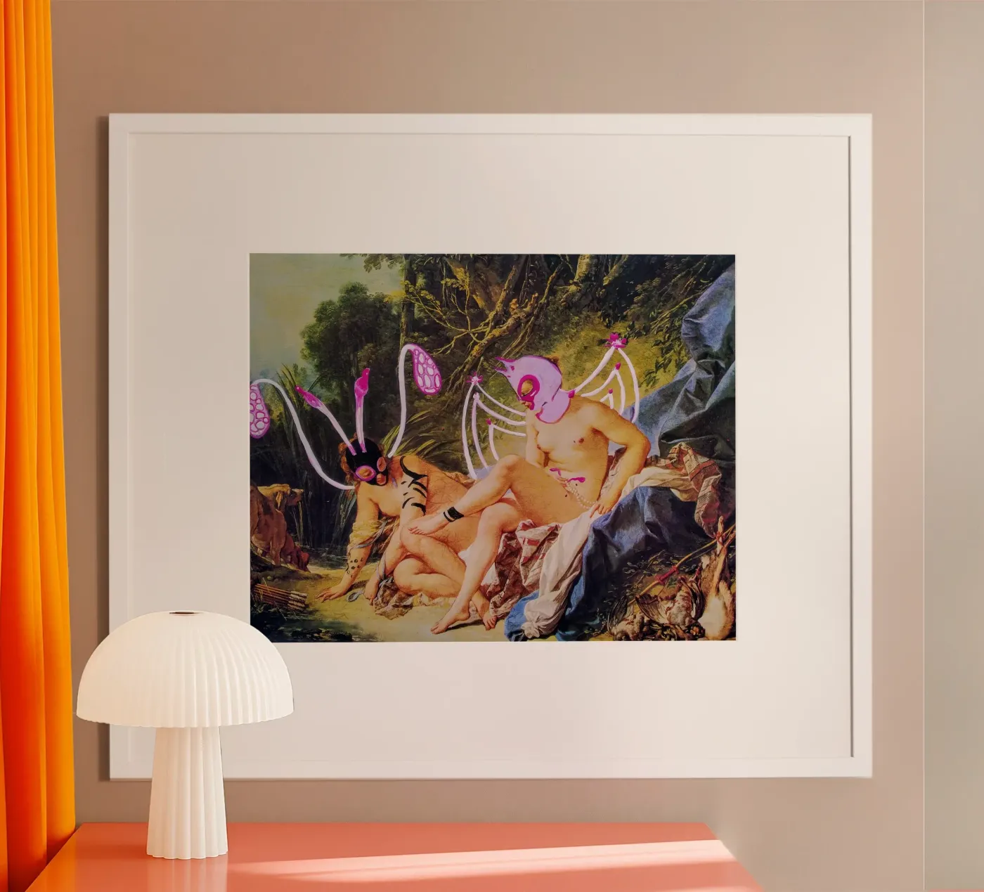 With or without you Poster von Trash is dada Official