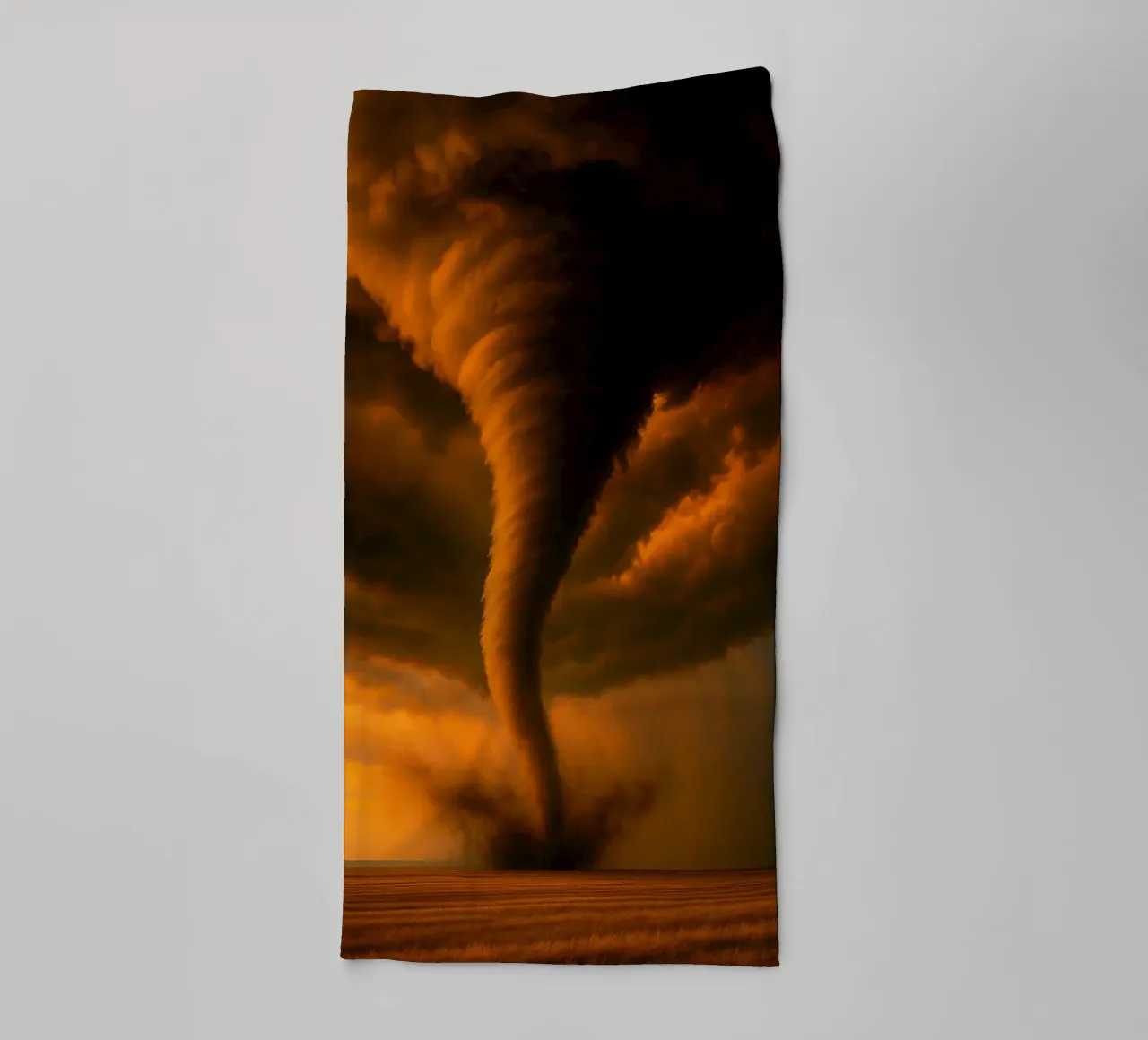 tornade tempête vue photographie serviette de bain de landtengs