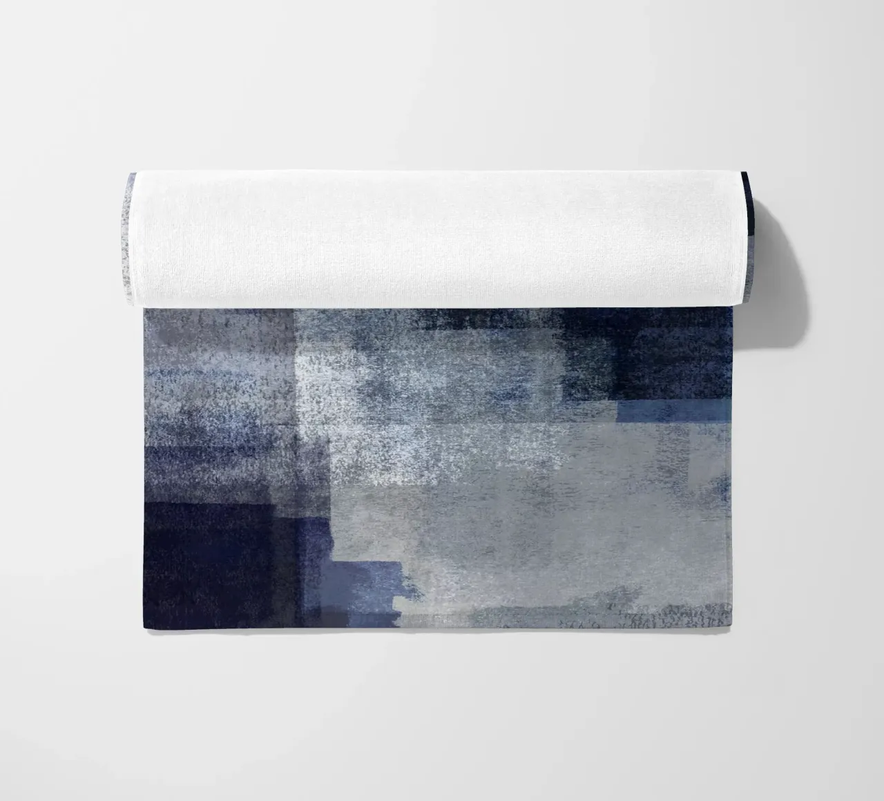 Surfaces 7 | Blue on Gray telo mare da sabidussi