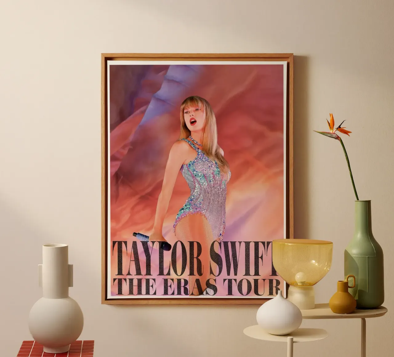 The Eras Tour canvas with Floater frame by AudioLibrary