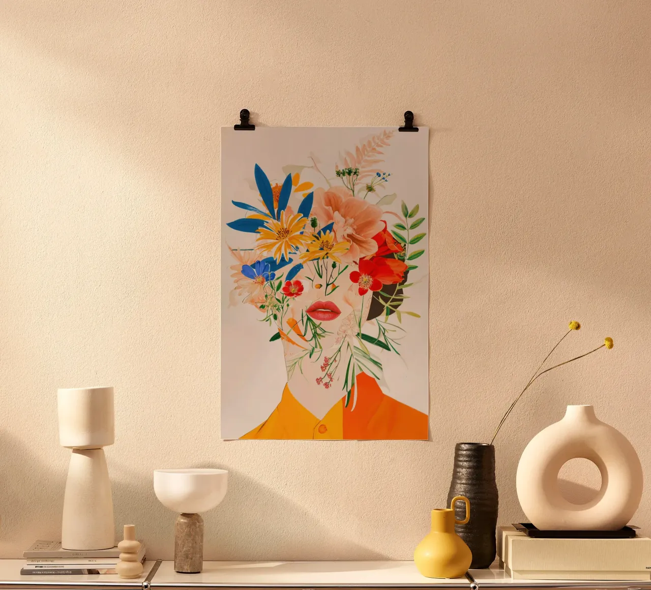 Blossom Joy poster by La Collagerie