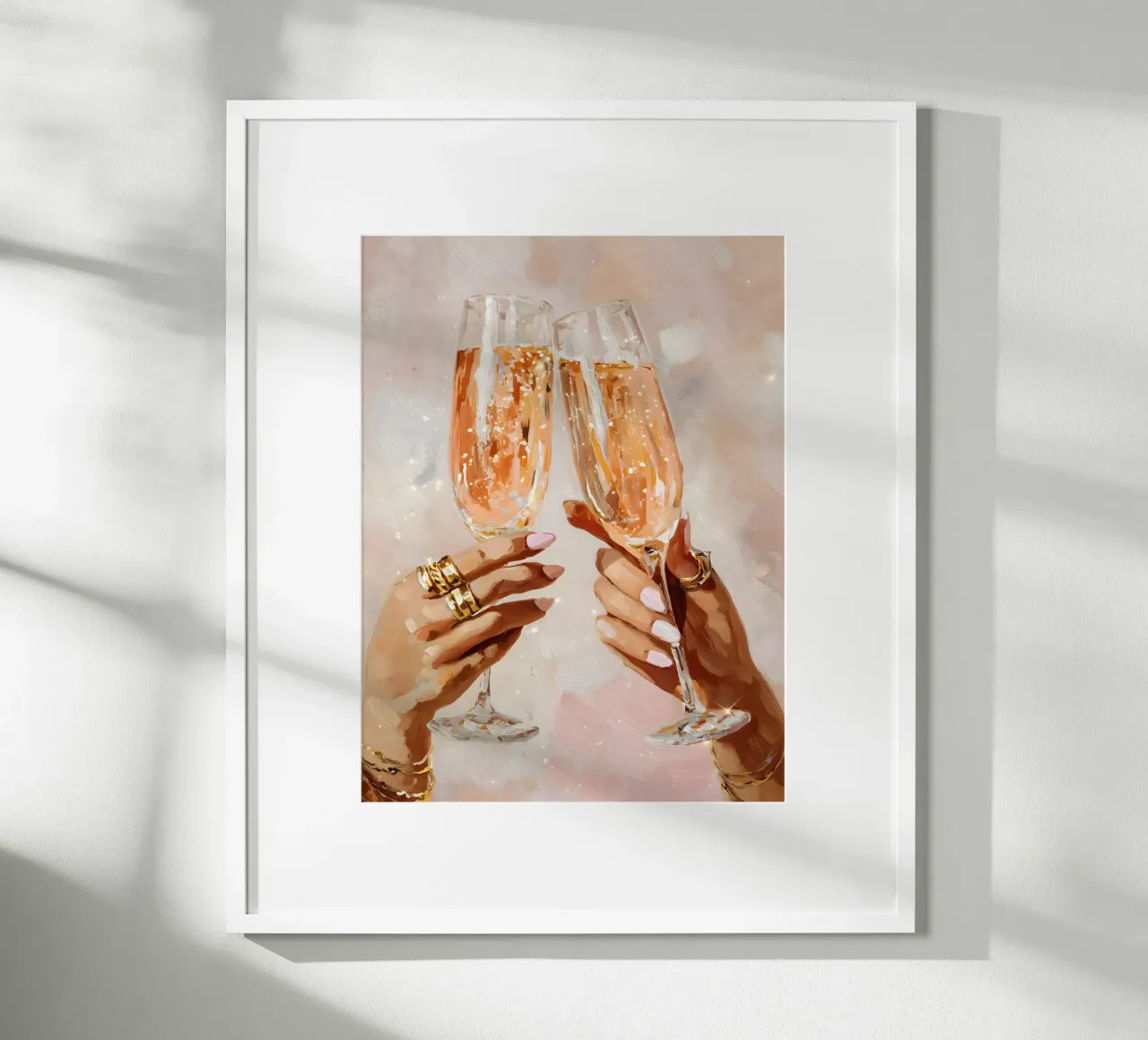 Cheers to Elegance poster da Gypsy Galleria