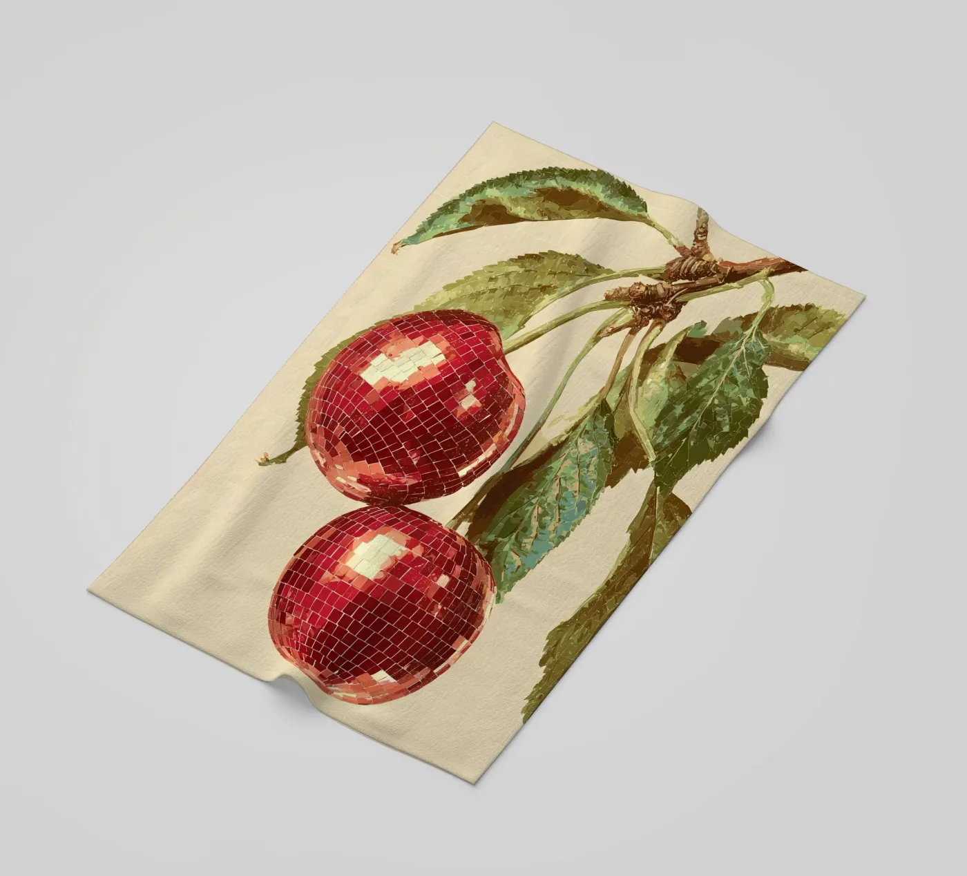 Disco Cherries telo mare da Gypsy Galleria