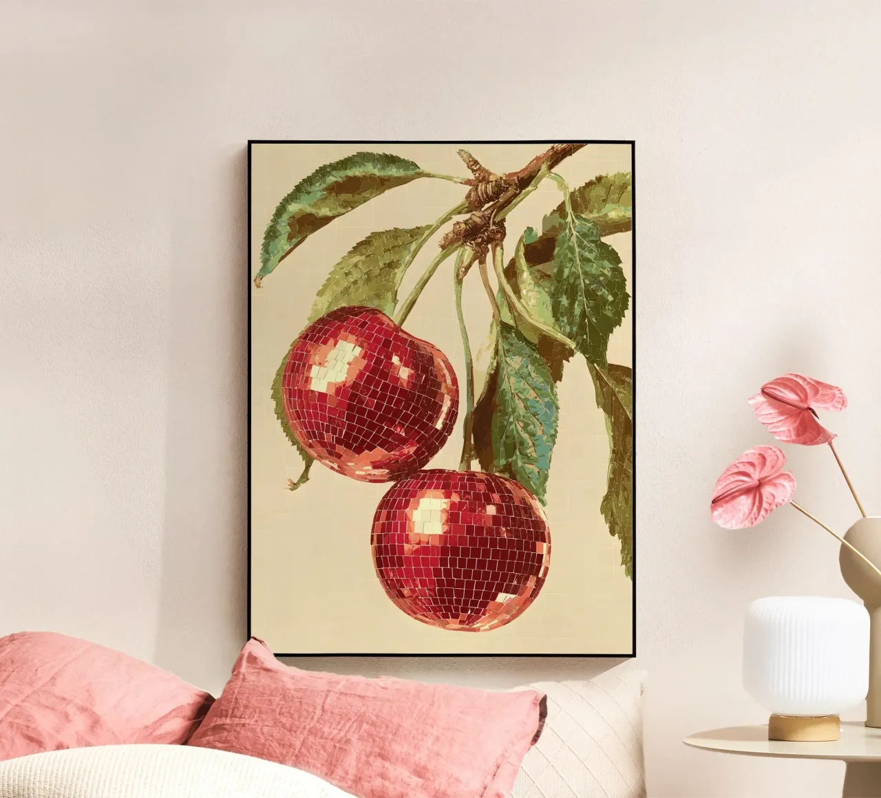 Disco Cherries plexiglass da Gypsy Galleria