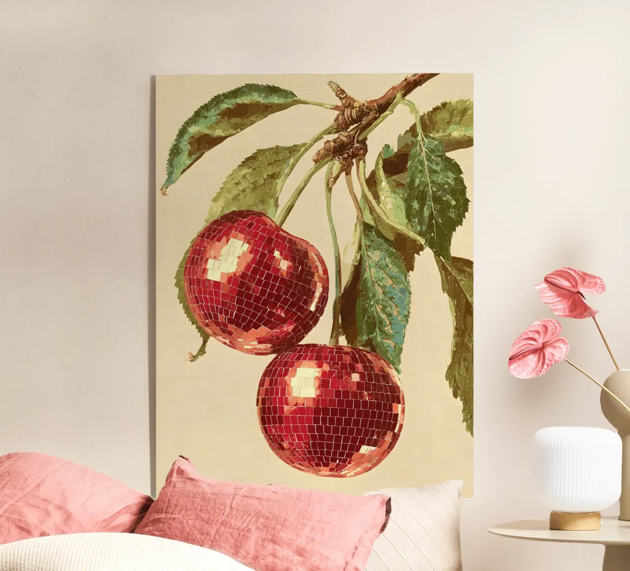 Disco Cherries plexiglass da Gypsy Galleria