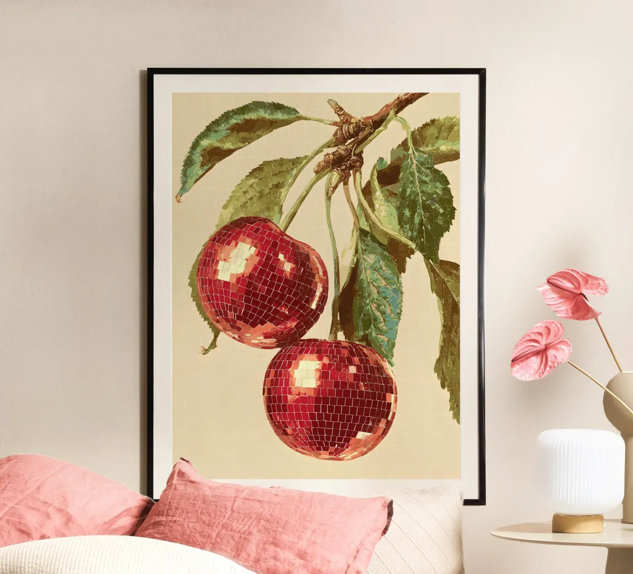 Disco Cherries poster da Gypsy Galleria