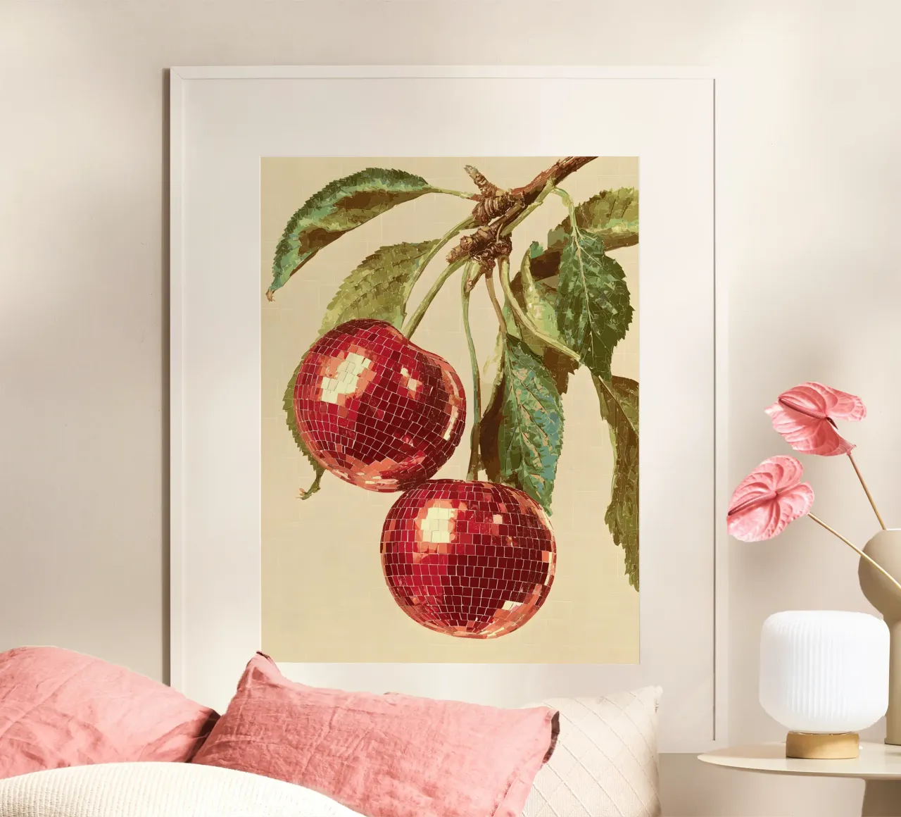Disco Cherries poster da Gypsy Galleria