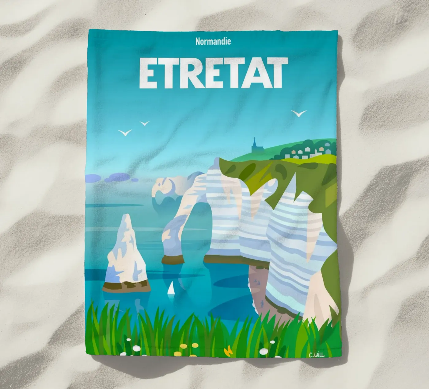 Etretat telo mare da C.WILL
