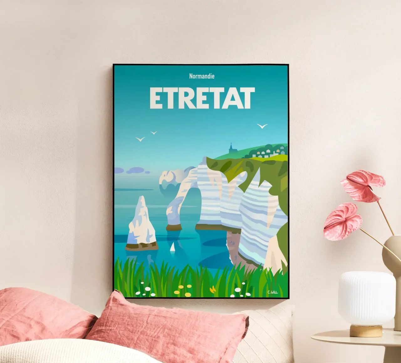 Etretat plexiglass da C.WILL