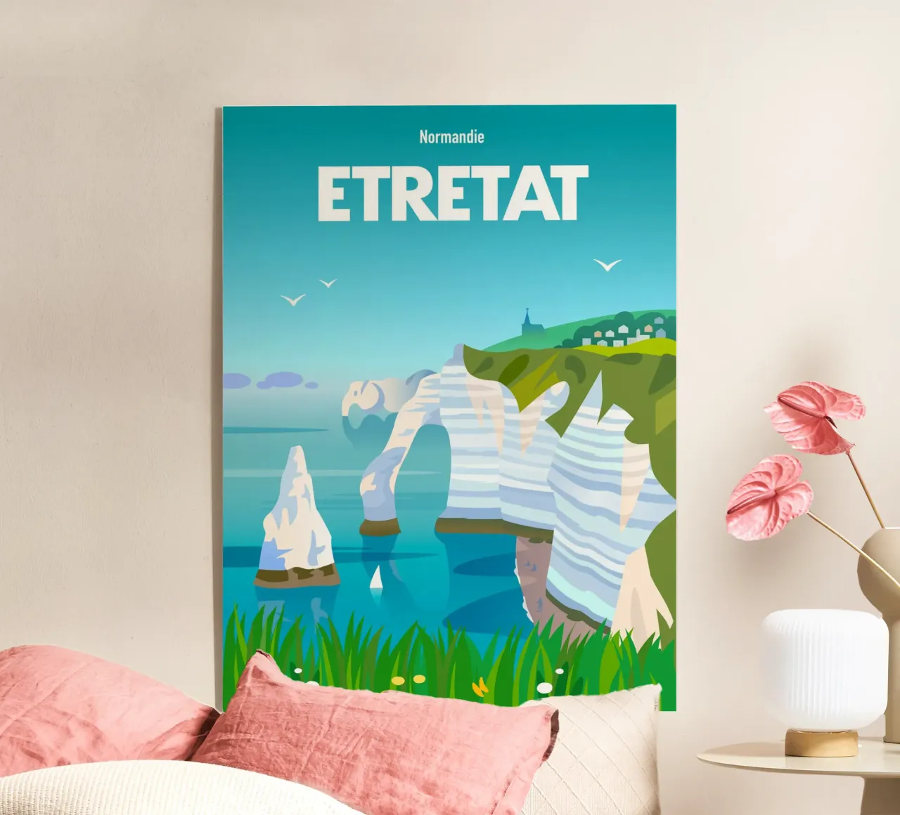 Etretat plexiglass da C.WILL