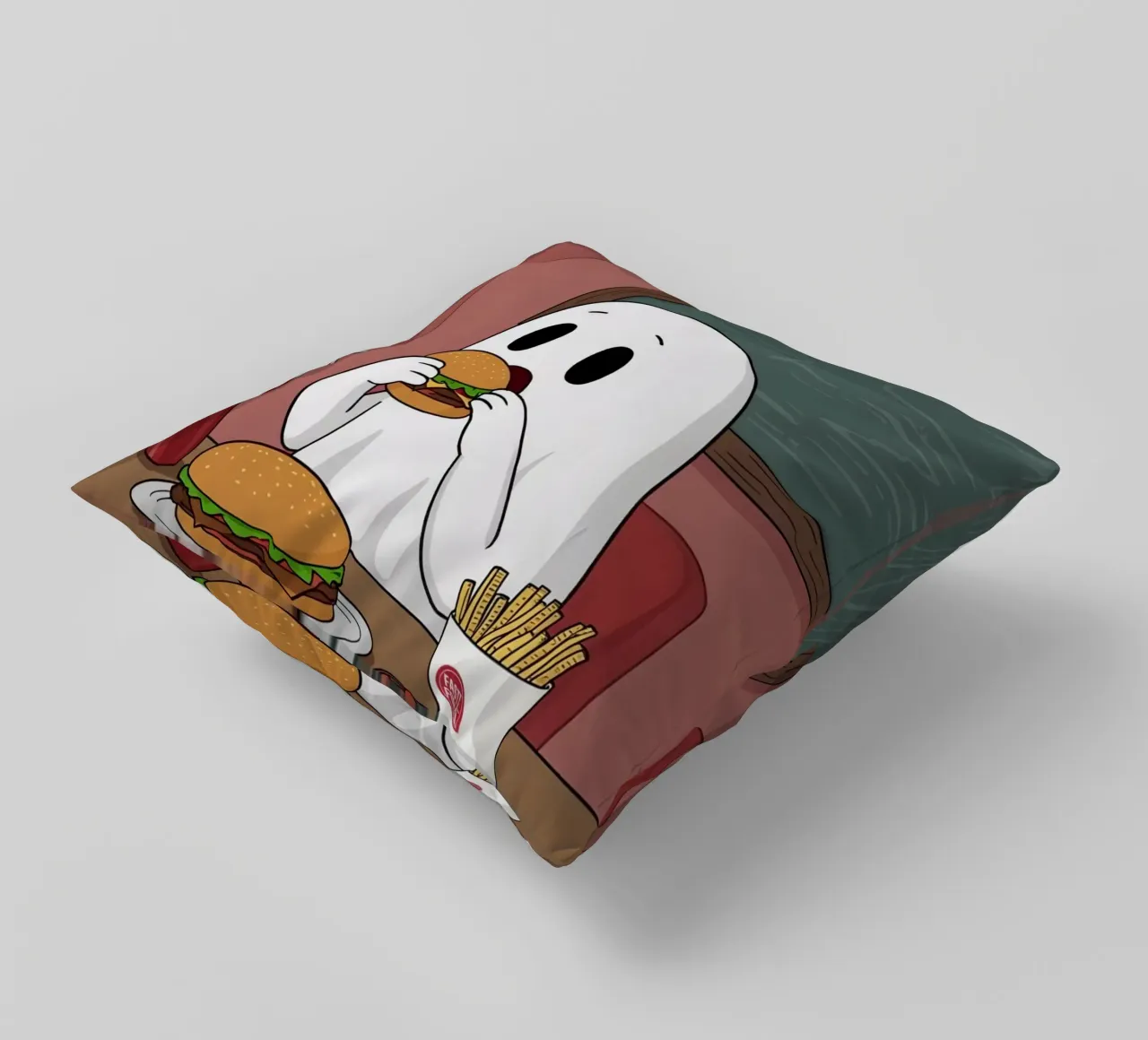 Boo-d veloce cuscino da DesignDoodle