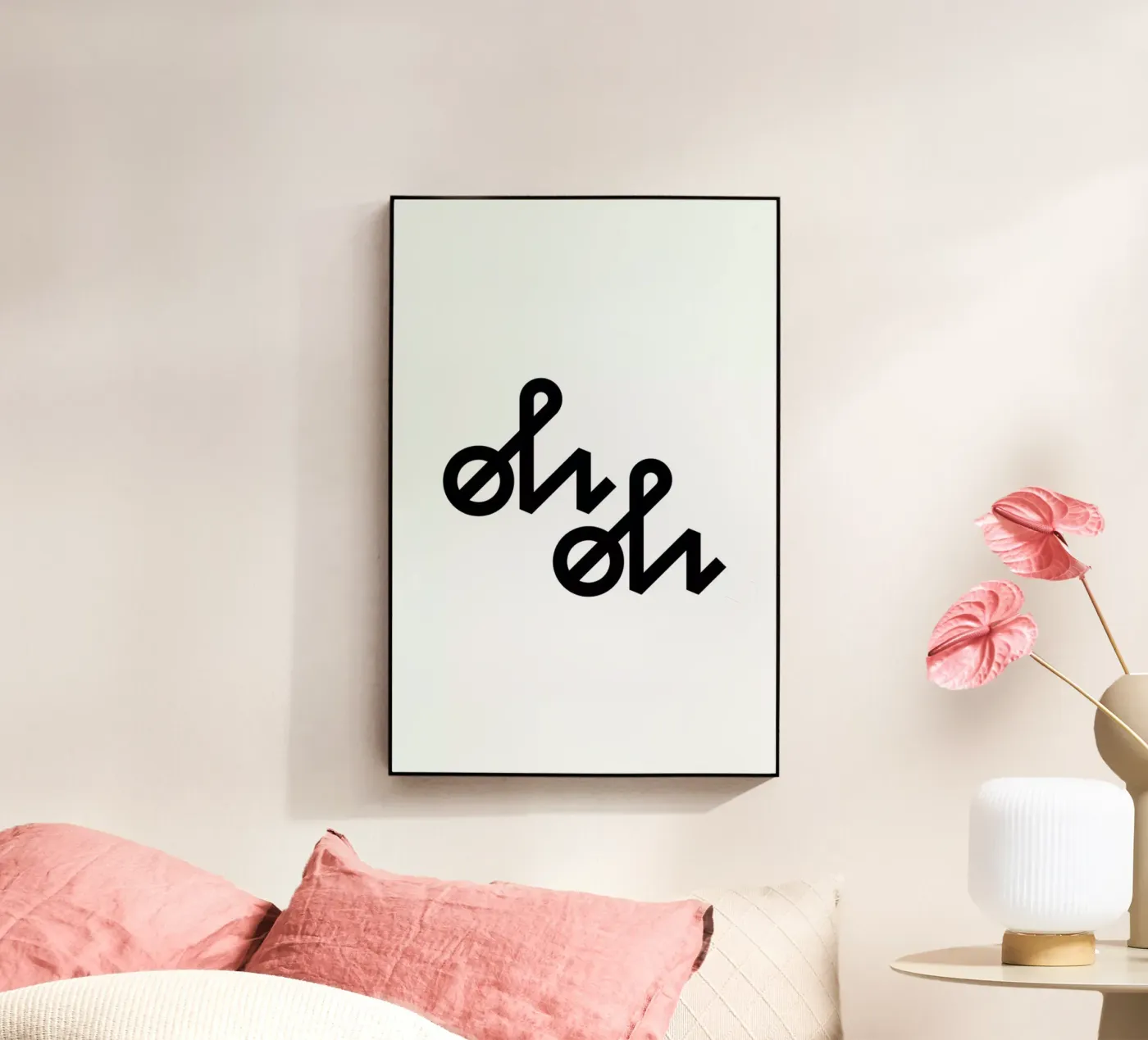 Oh Oh Acryl-Glas von BLAEK Design Studio