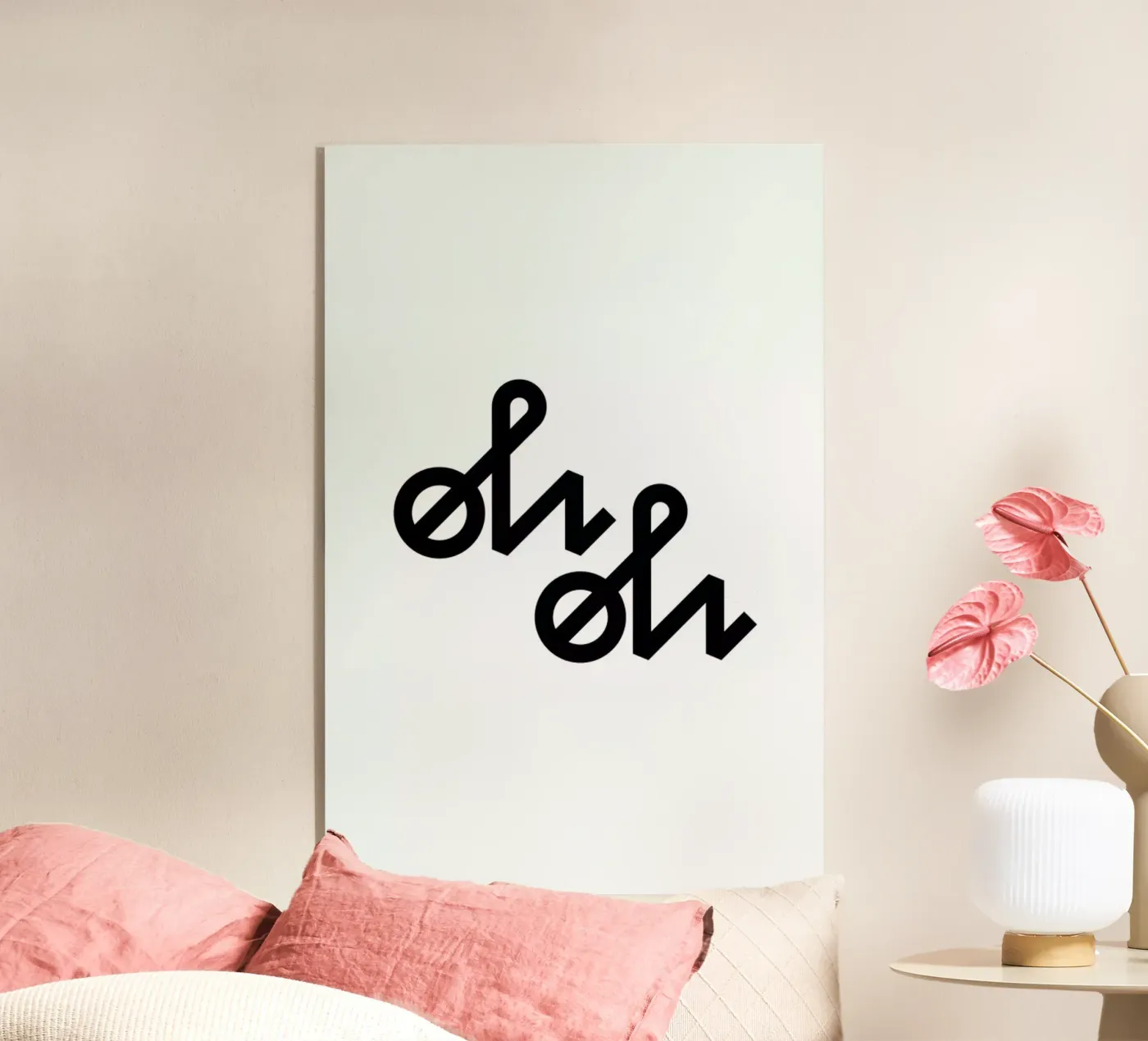 Oh Oh Acryl-Glas von BLAEK Design Studio