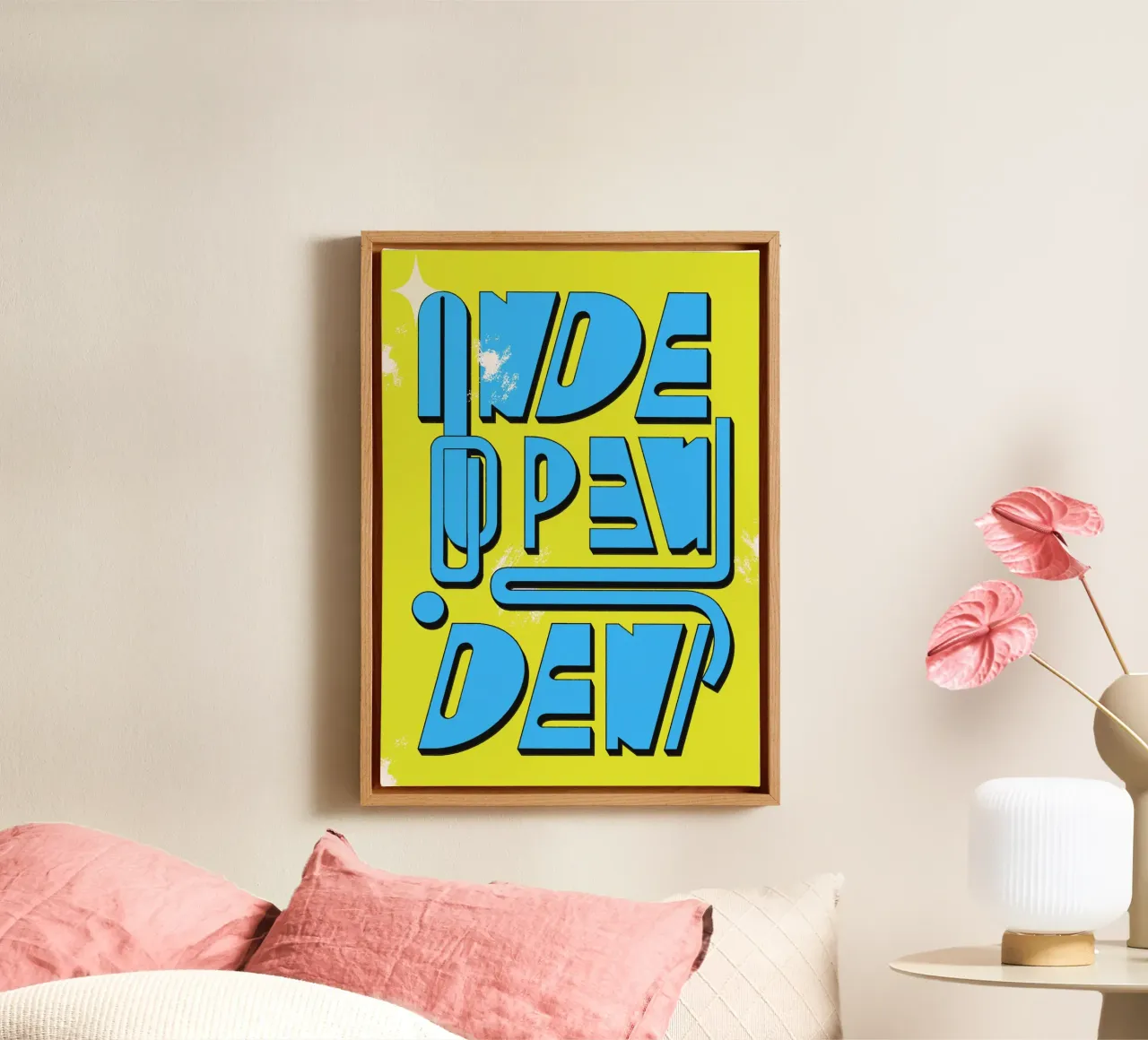 Independent tela con Cornice a cassetta da illustfire