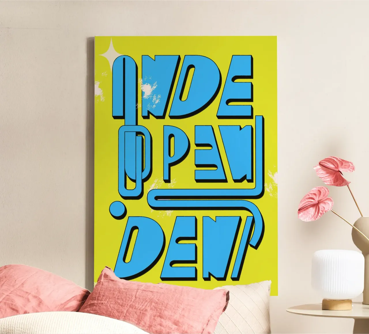 Independent tela con Cornice a cassetta da illustfire