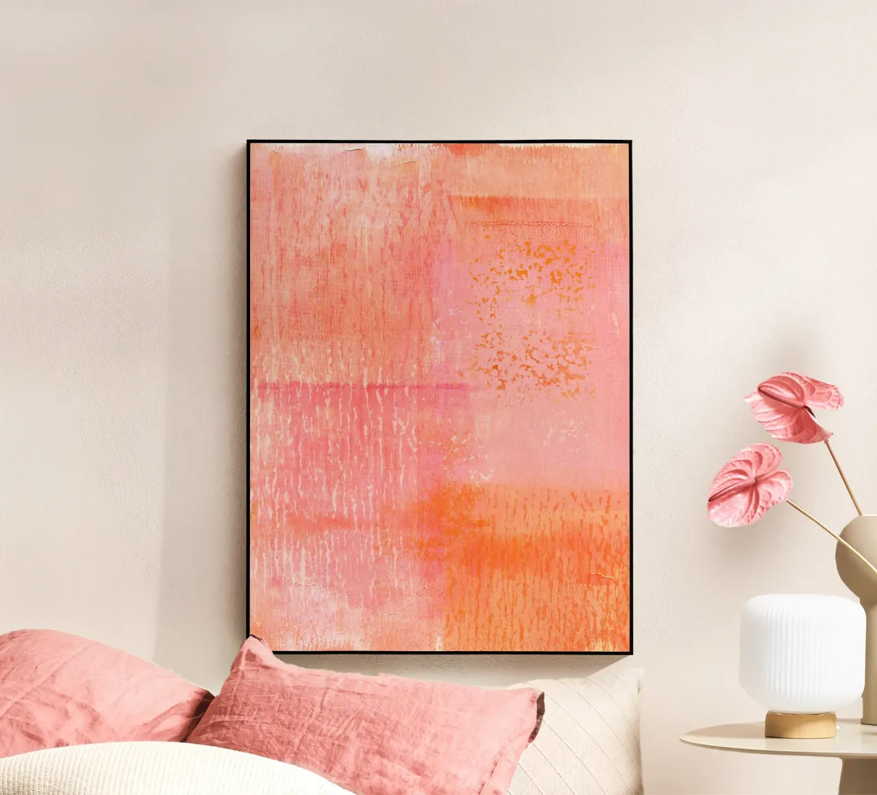 Surfaces 8 | Hot Orange & Pink plexiglass da sabidussi