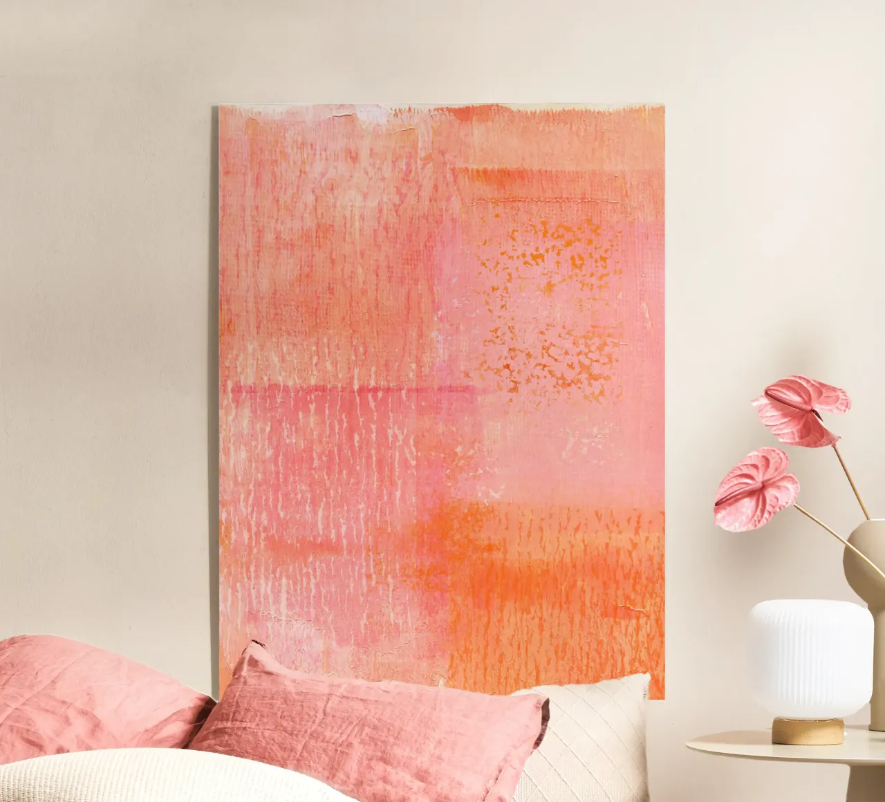 Surfaces 8 | Hot Orange & Pink plexiglass da sabidussi