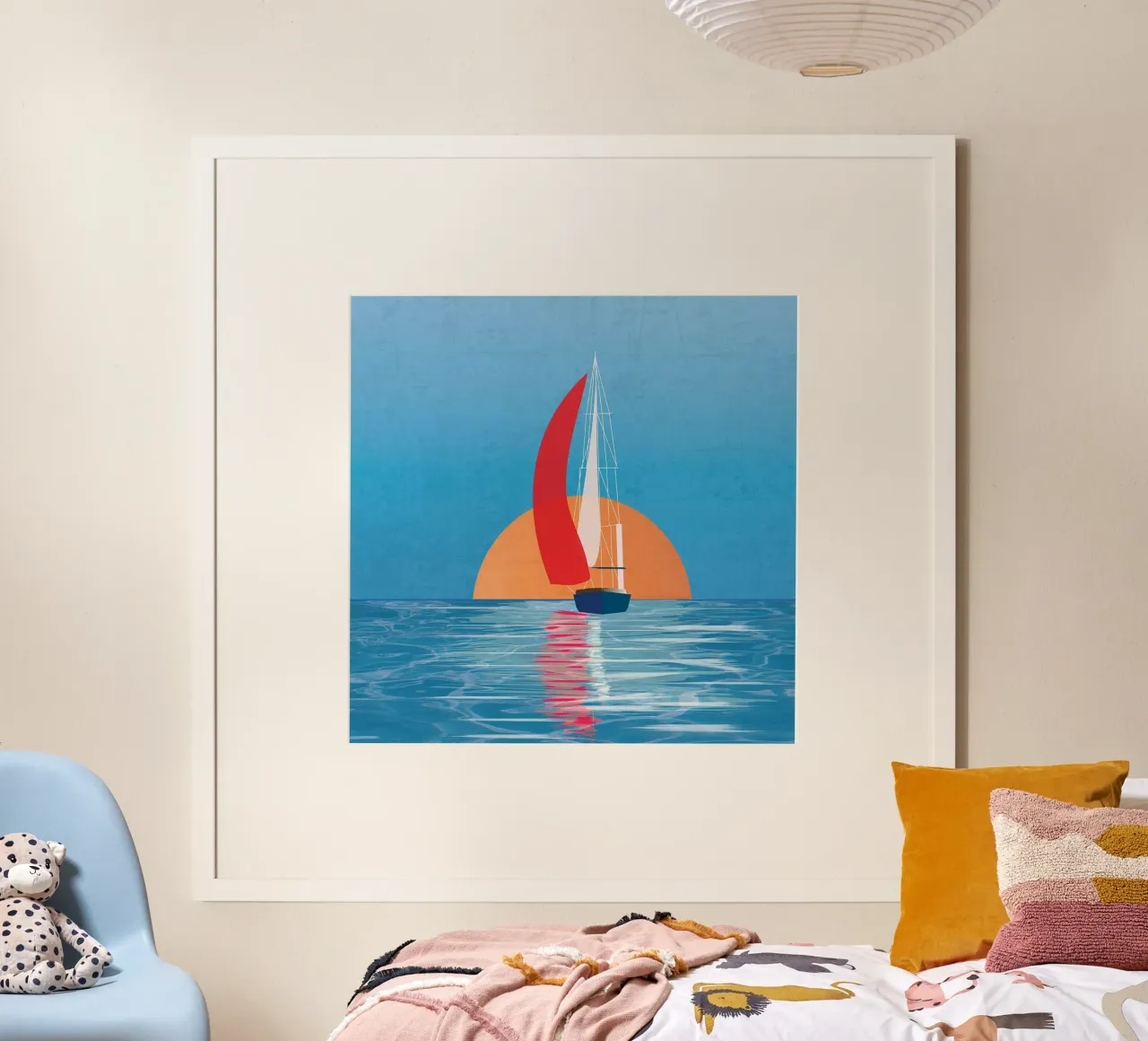Alla deriva con la brezza estiva poster da Rita