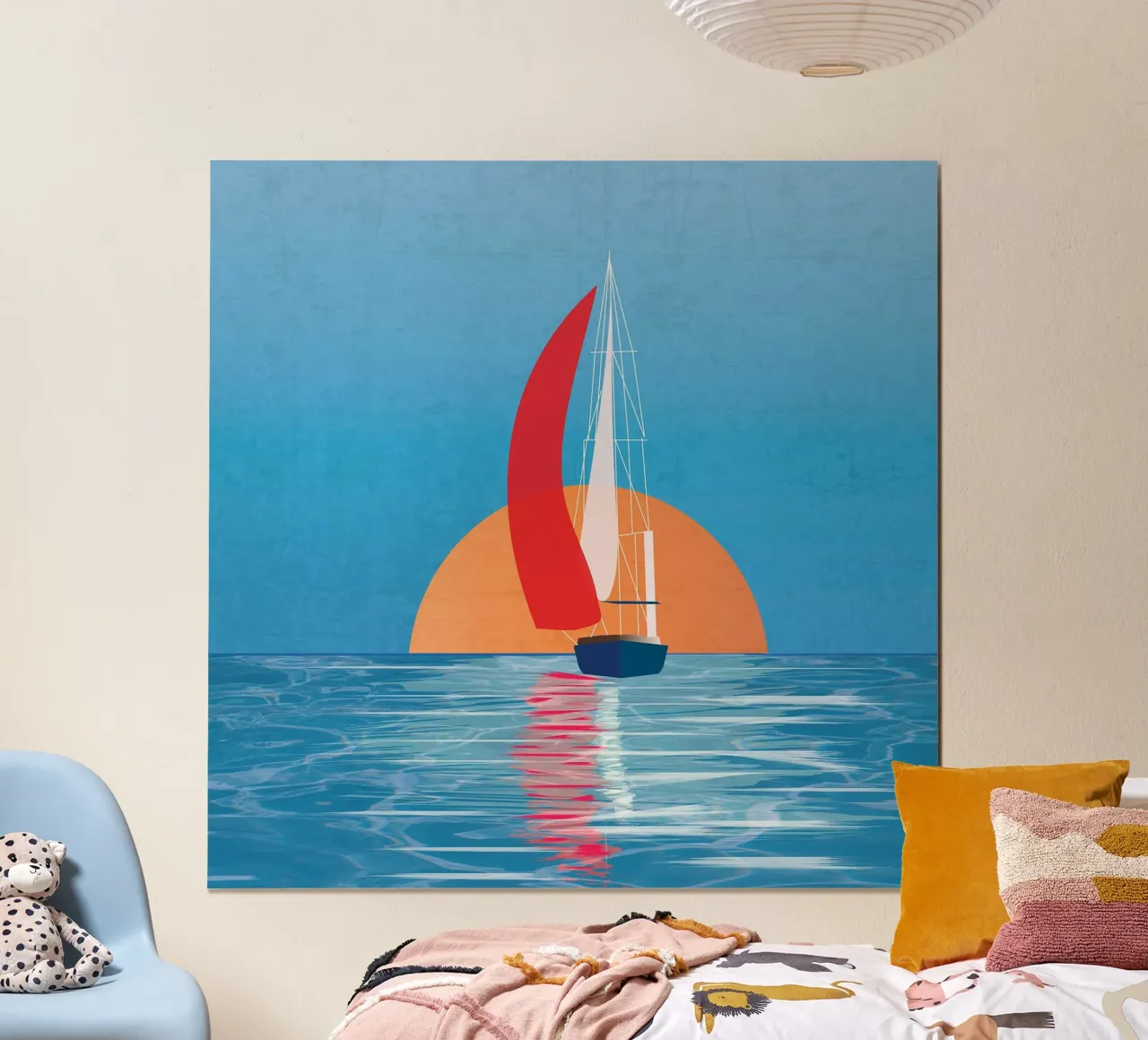 Alla deriva con la brezza estiva poster da Rita