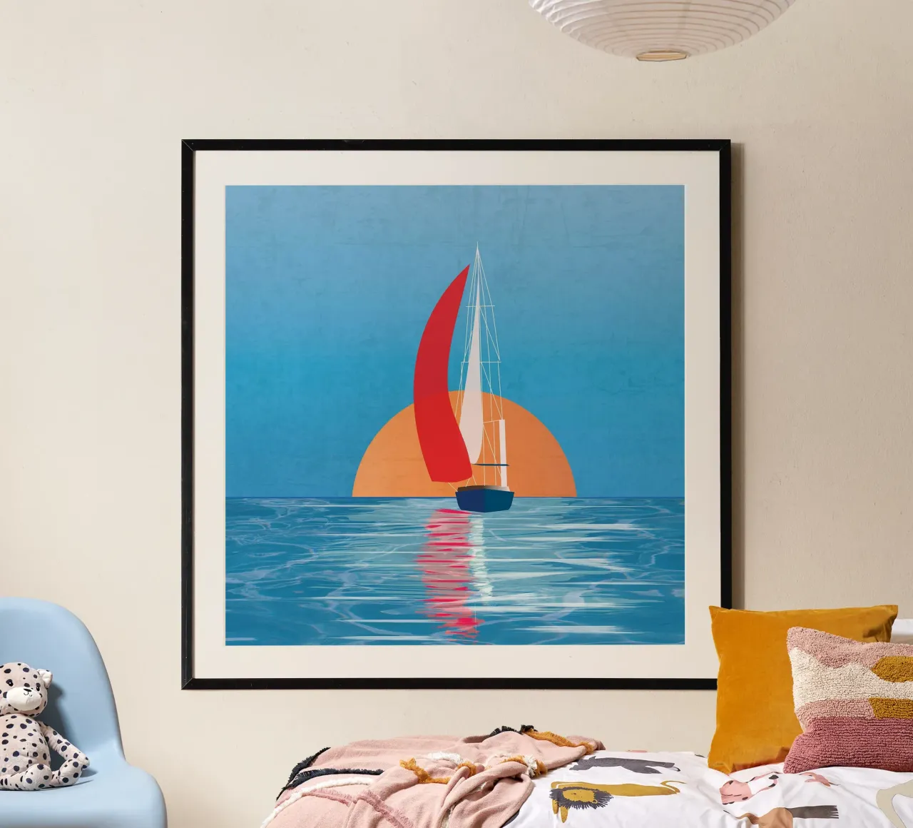 Alla deriva con la brezza estiva poster da Rita