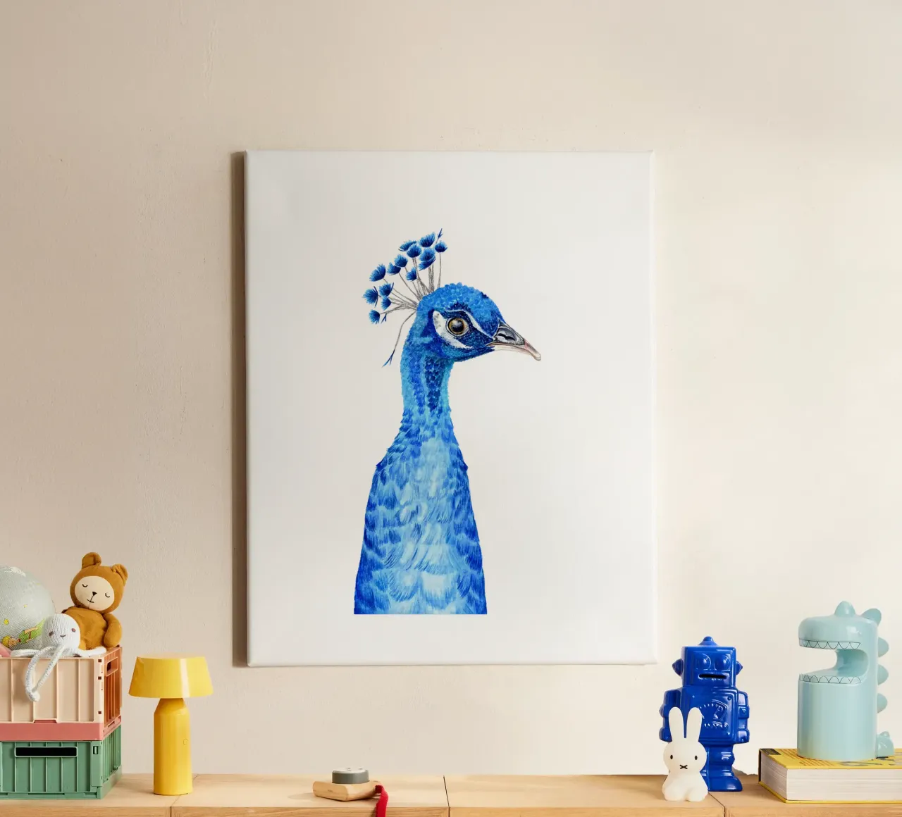 Vasile de Pauw canvas met Baklijst van Ivona Maris
