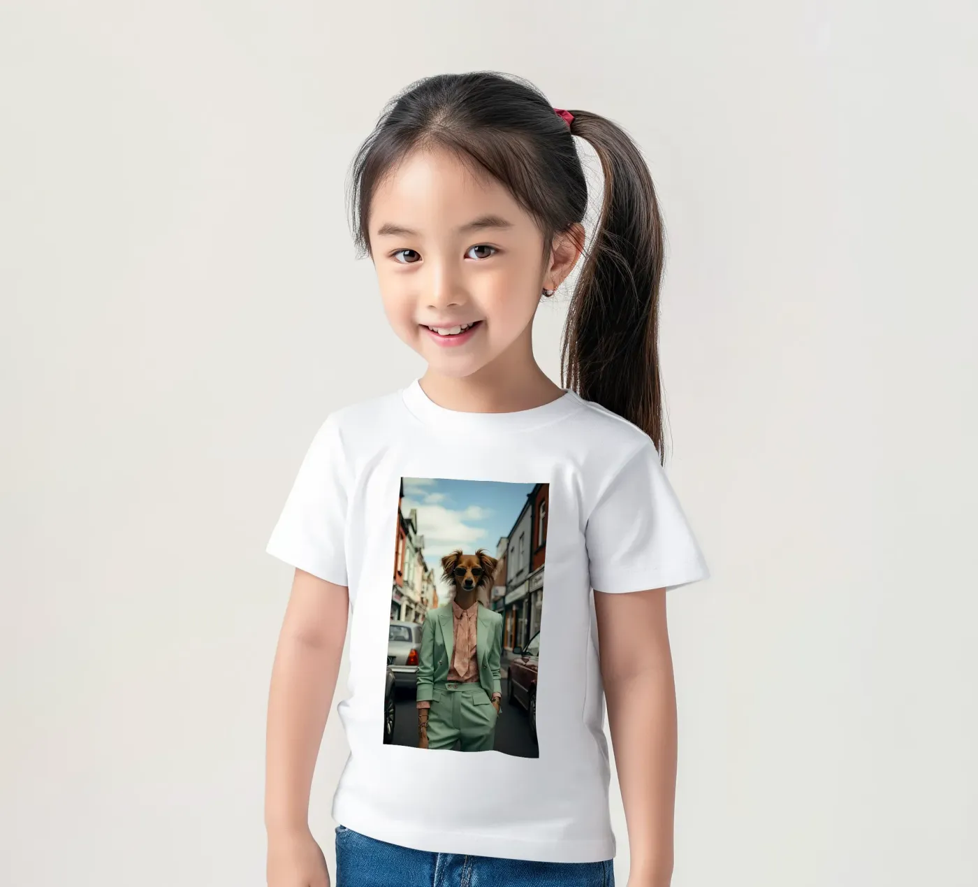 Samuel t-shirt bambini da Affiches Chien Originales – Dogland