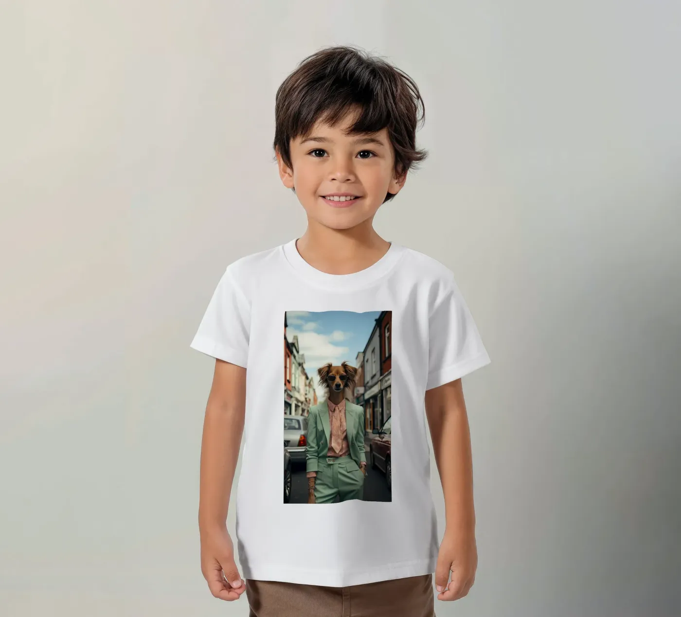 Samuel t-shirt bambini da Affiches Chien Originales – Dogland