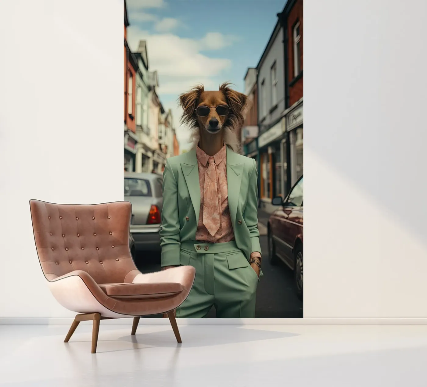 Samuel photo wallpaper by Affiches Chien Originales – Dogland