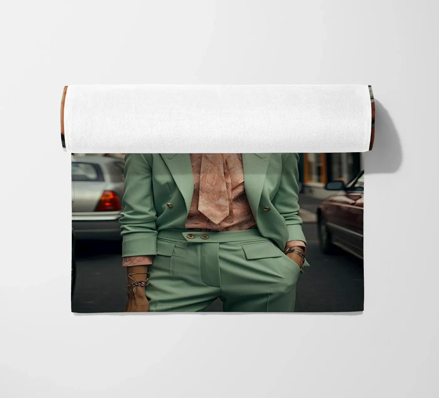 Samuel Strandtuch von Affiches Chien Originales – Dogland