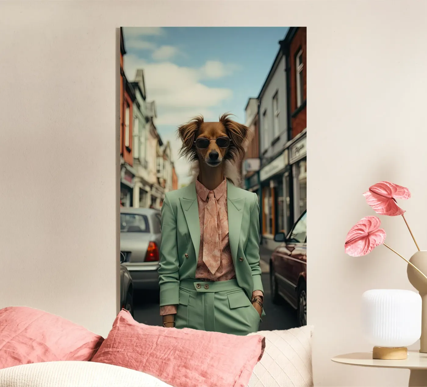 Samuel plexiglass da Affiches Chien Originales – Dogland