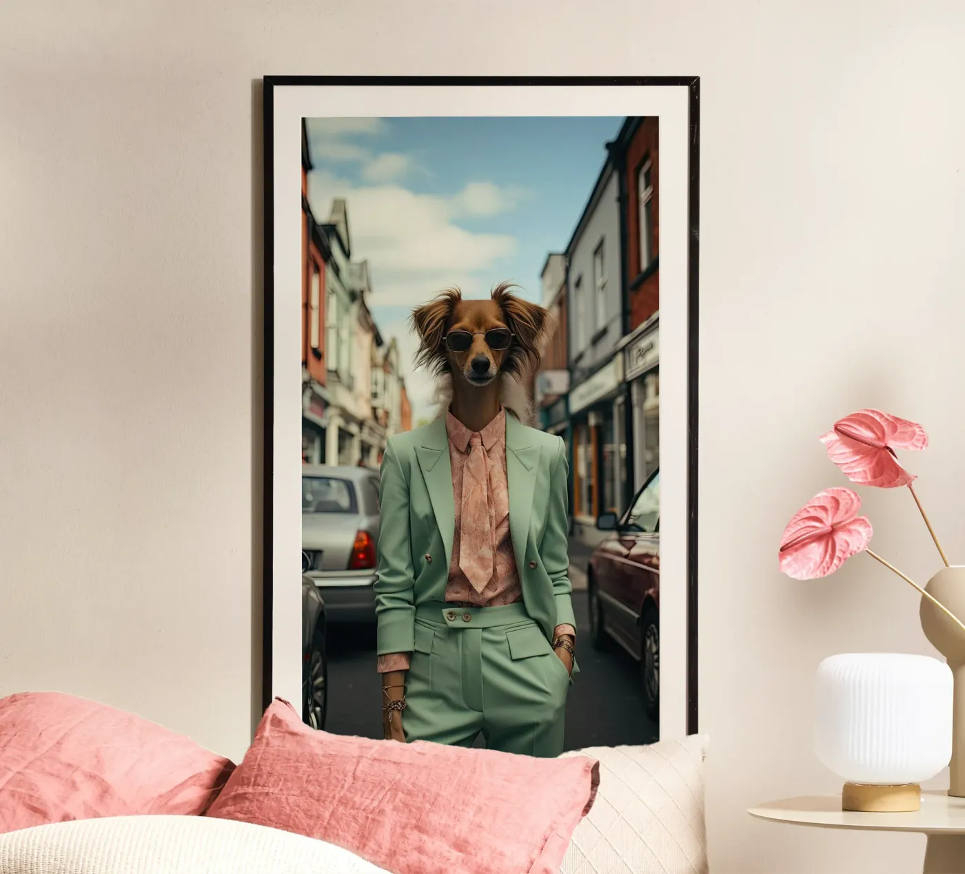 Samuel poster by Affiches Chien Originales – Dogland