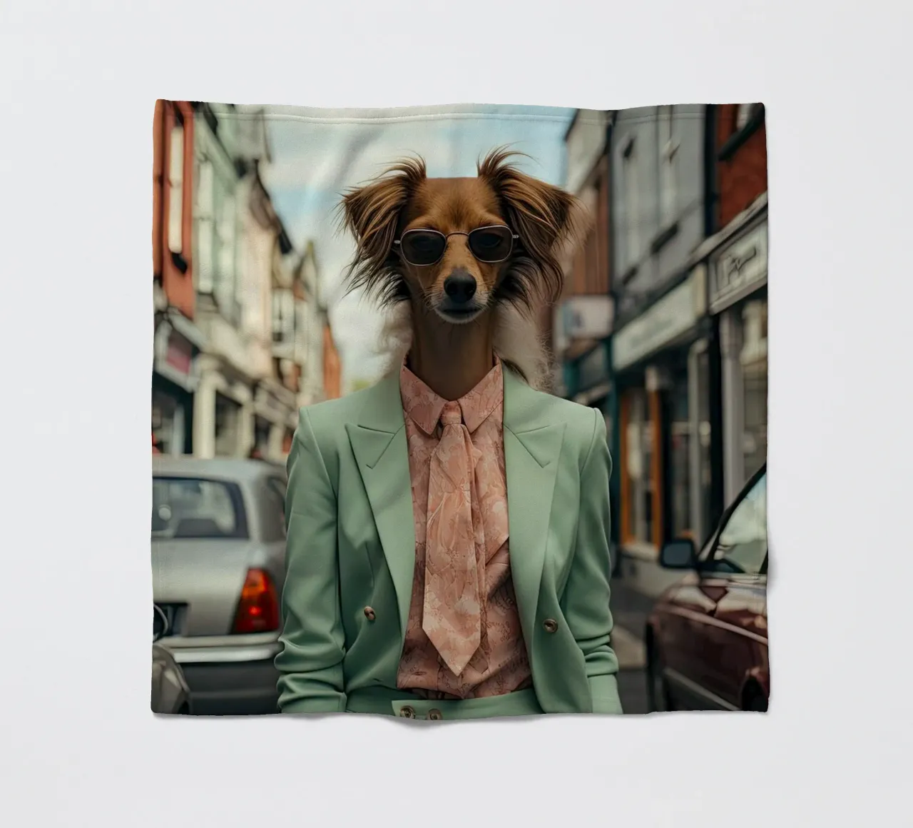 Samuel Fleecedecke von Affiches Chien Originales – Dogland