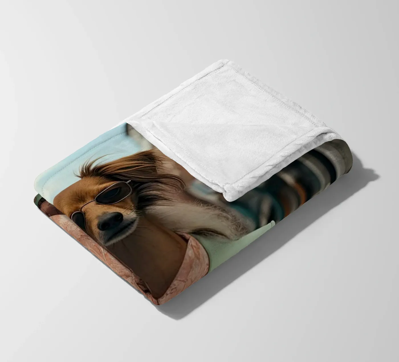 Samuel fleecedeken van Affiches Chien Originales – Dogland